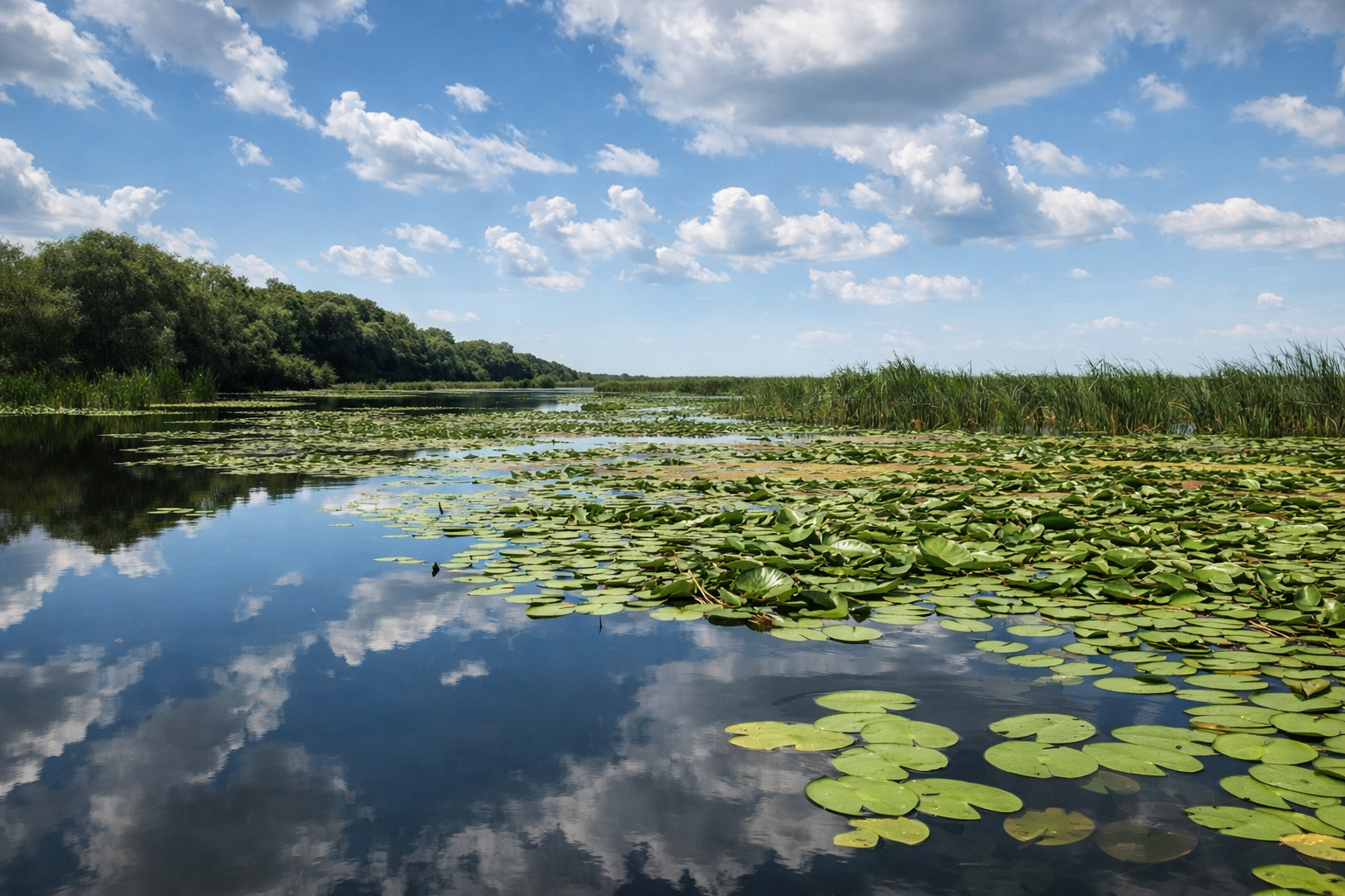 Scenic route and surrounding landscape