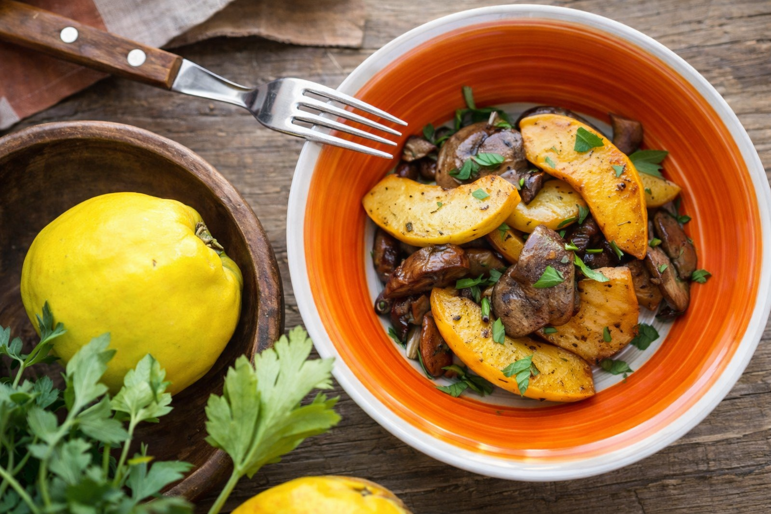 Boardwalk and trees around a lakeside area